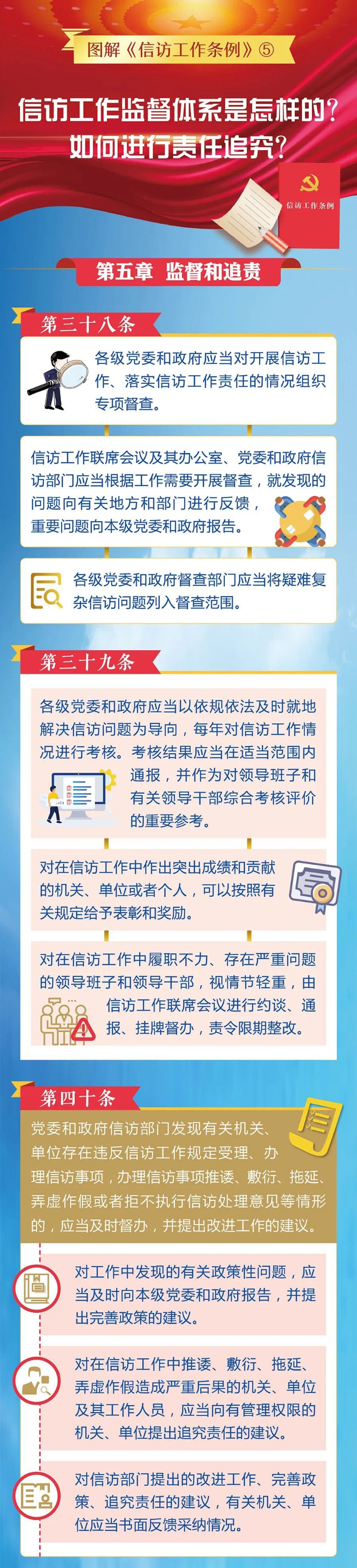 5.信訪工作監(jiān)督體系是怎樣的？如何進(jìn)行責(zé)任追究？1